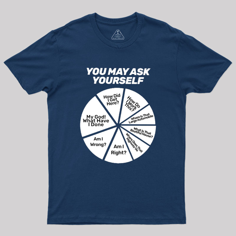 You May Ask Yourself Geek T-Shirt