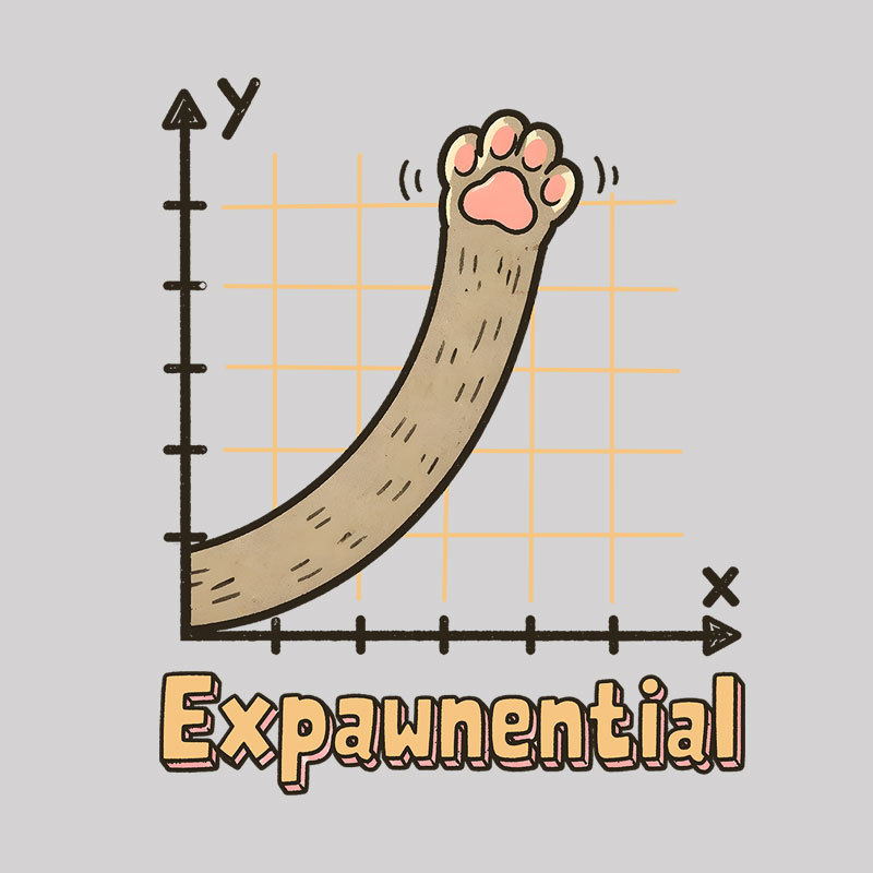 Expawnential Geek T-Shirt