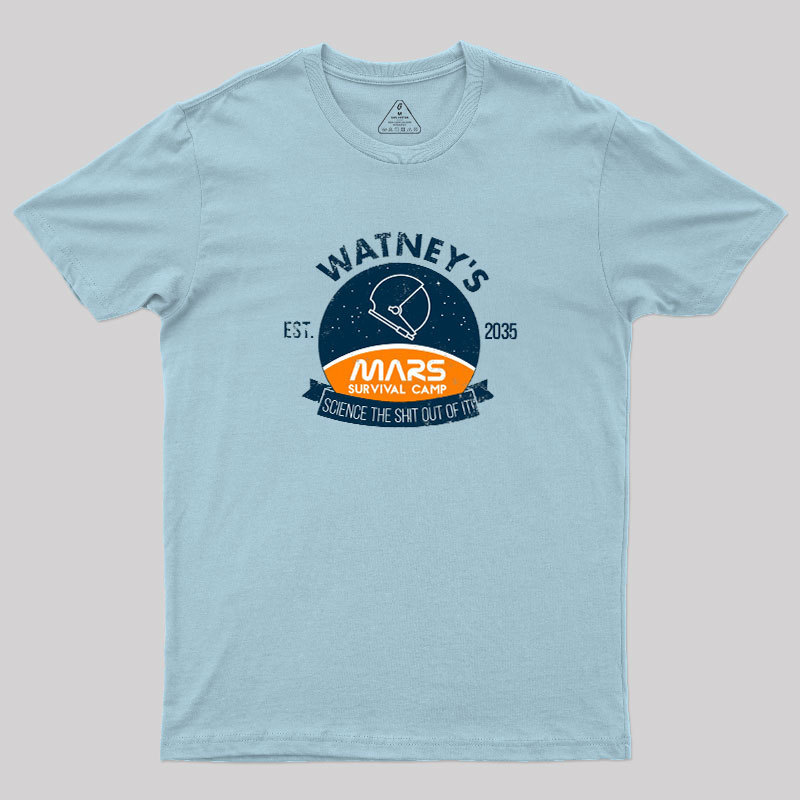 Surviving On Mars Geek T-Shirt