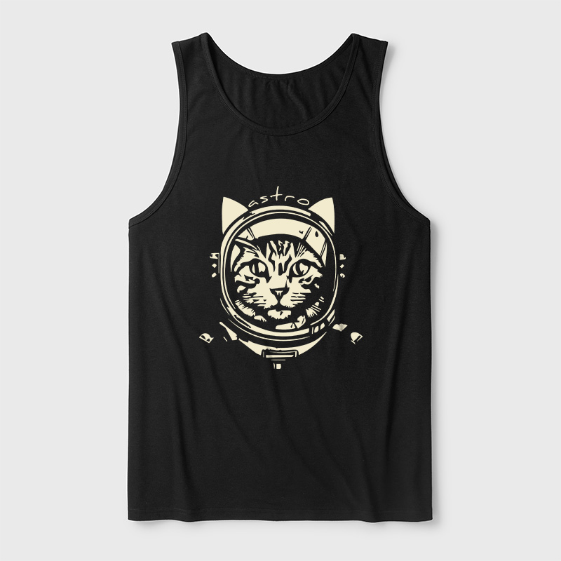 Astro Cat Ultra Soft Heather Tank