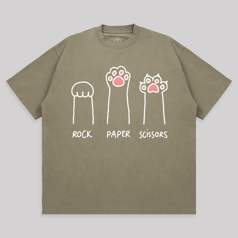 Cat Paw Unisex Oversized T-shirt