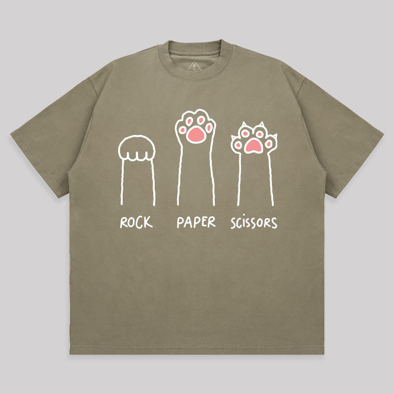 Cat Paw Unisex Oversized T-shirt