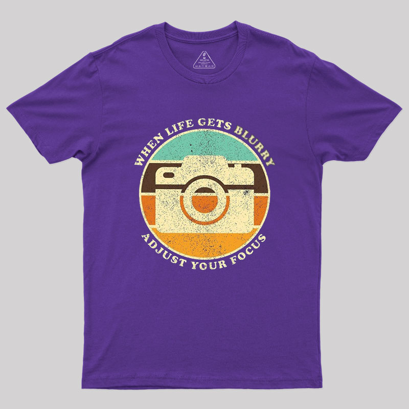 Vintage Camera Quote Geek T-Shirt