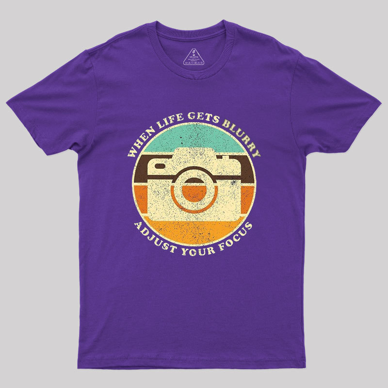 Vintage Camera Quote Geek T-Shirt