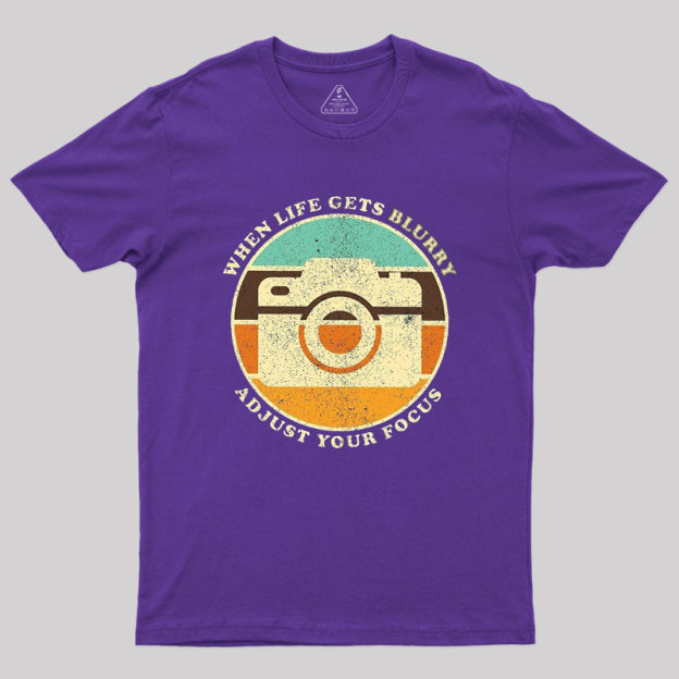 Vintage Camera Quote Geek T-Shirt