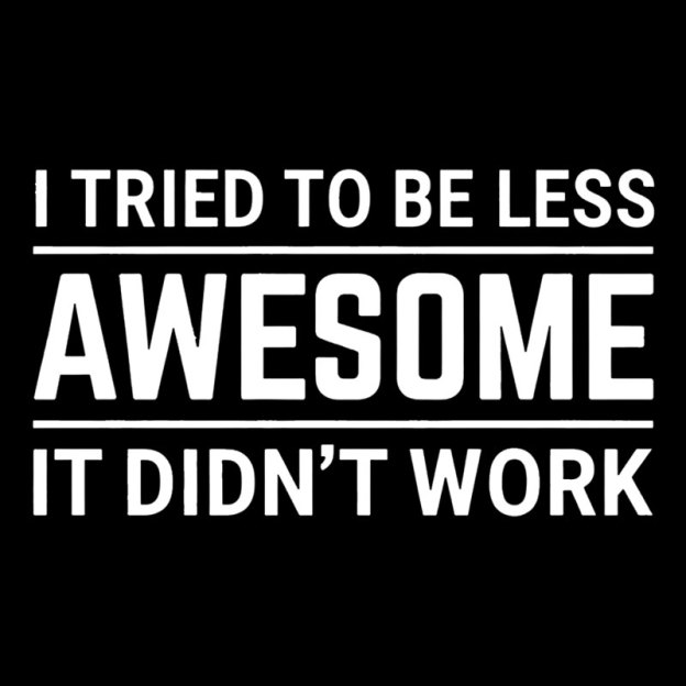 I Tried To Be Less Awesome Geek T-Shirt