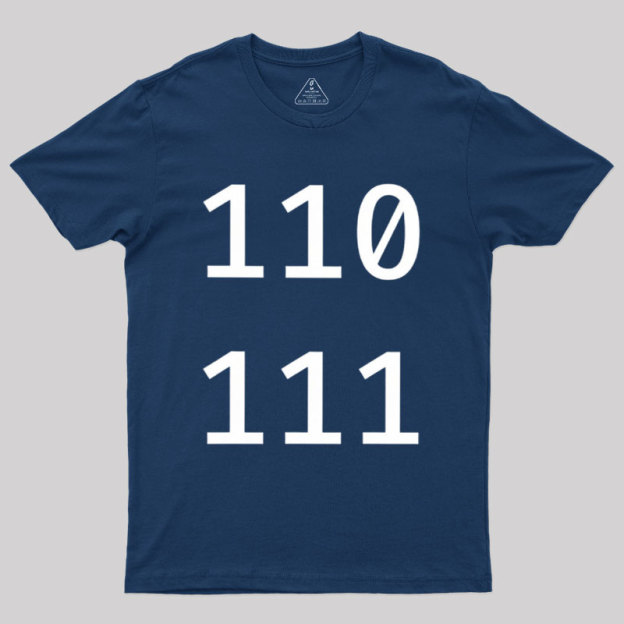 67 Binary Upgrade Geek T-Shirt