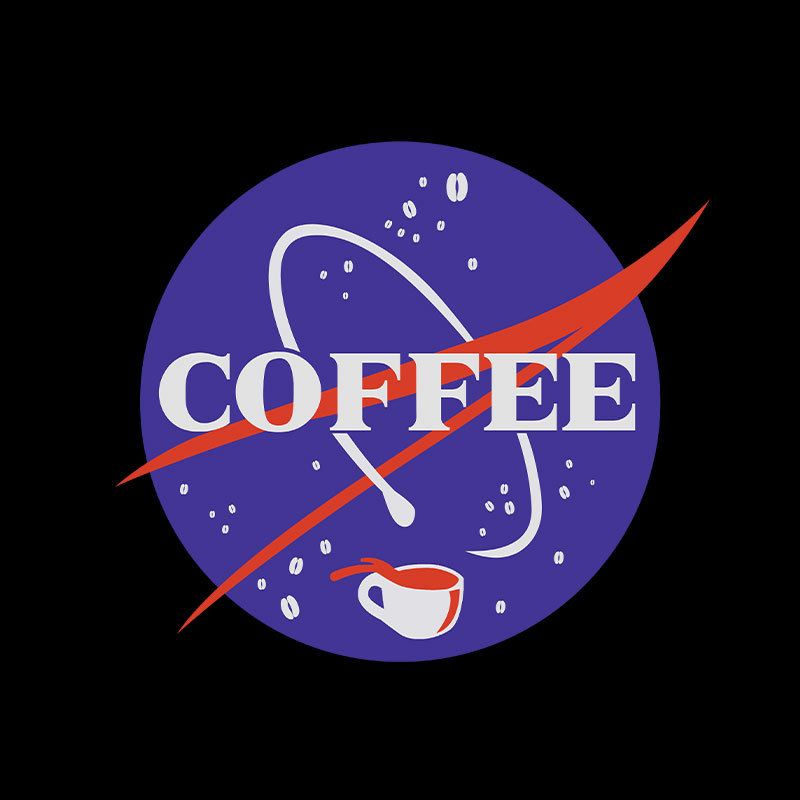 Cosmic Coffee Geek T-Shirt