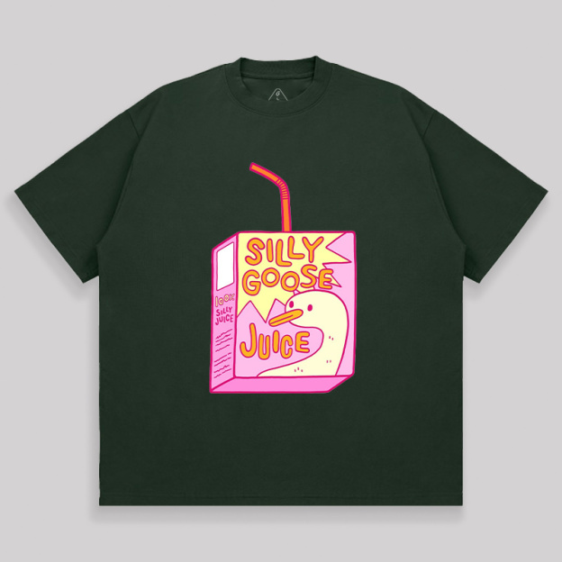 Silly Goose Juice Unisex Oversized T-shirt