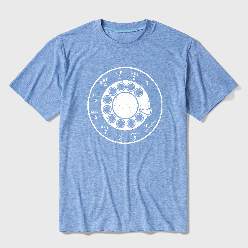Rotary Dial Vintage Ultra Soft Heather Tee