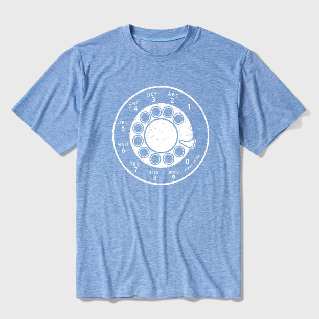 Rotary Dial Vintage Ultra Soft Heather Tee
