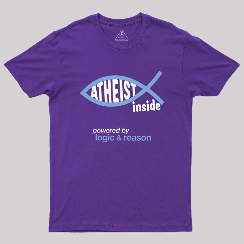 Atheist Inside Geek T-Shirt