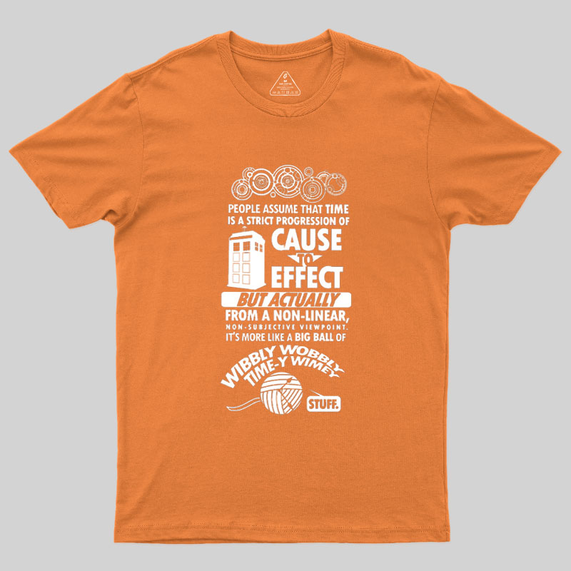 Timey Wimey Geek T-Shirt