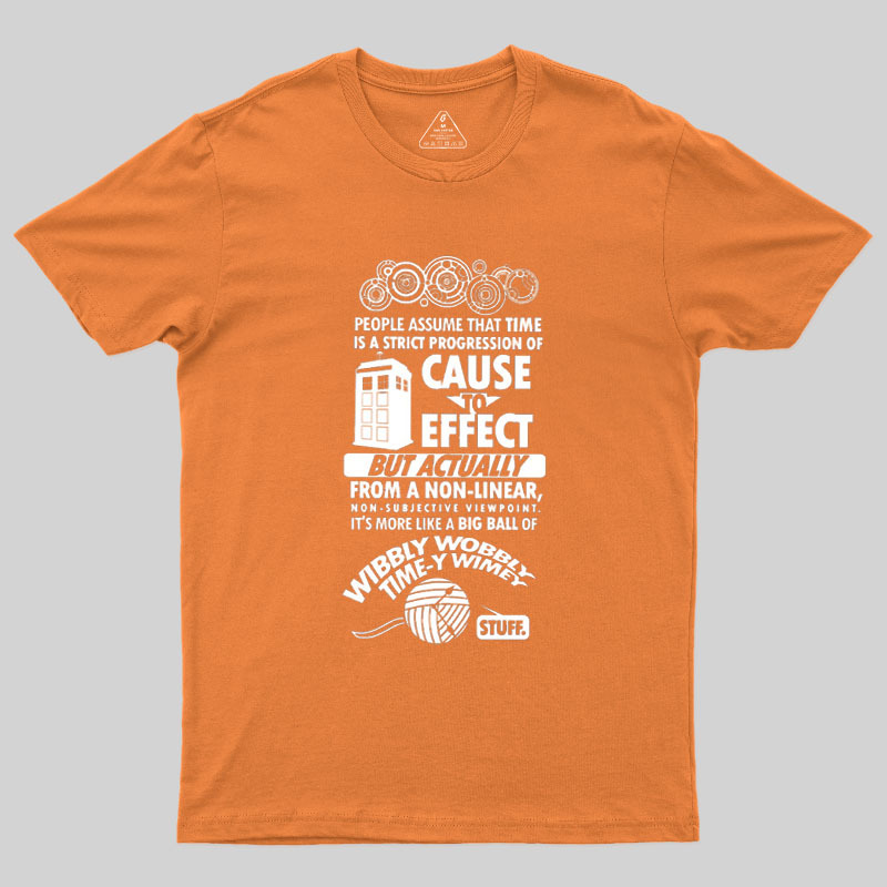 Timey Wimey Geek T-Shirt