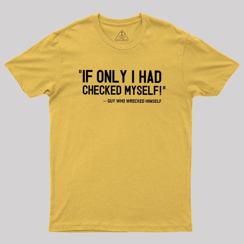 Regret Loop Geek T-Shirt