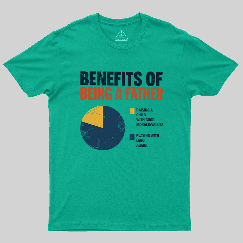 Benefits Of Being A Father Geek T-Shirt