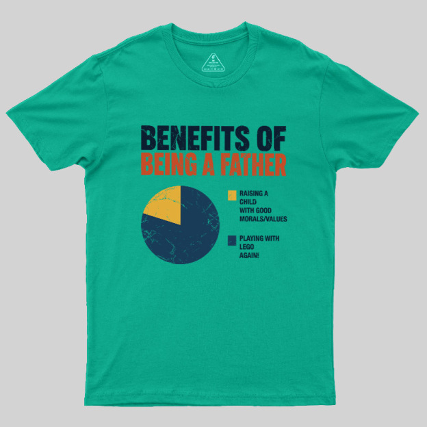 Benefits Of Being A Father Geek T-Shirt