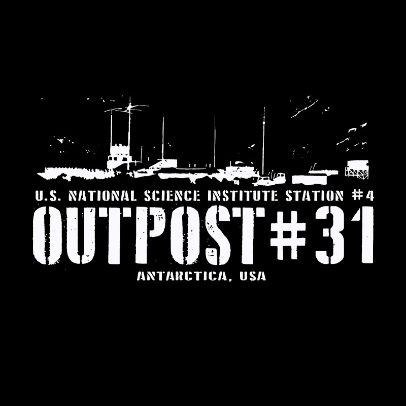 Antarctic Research Station Outpost 31 Style Geek T-Shirt