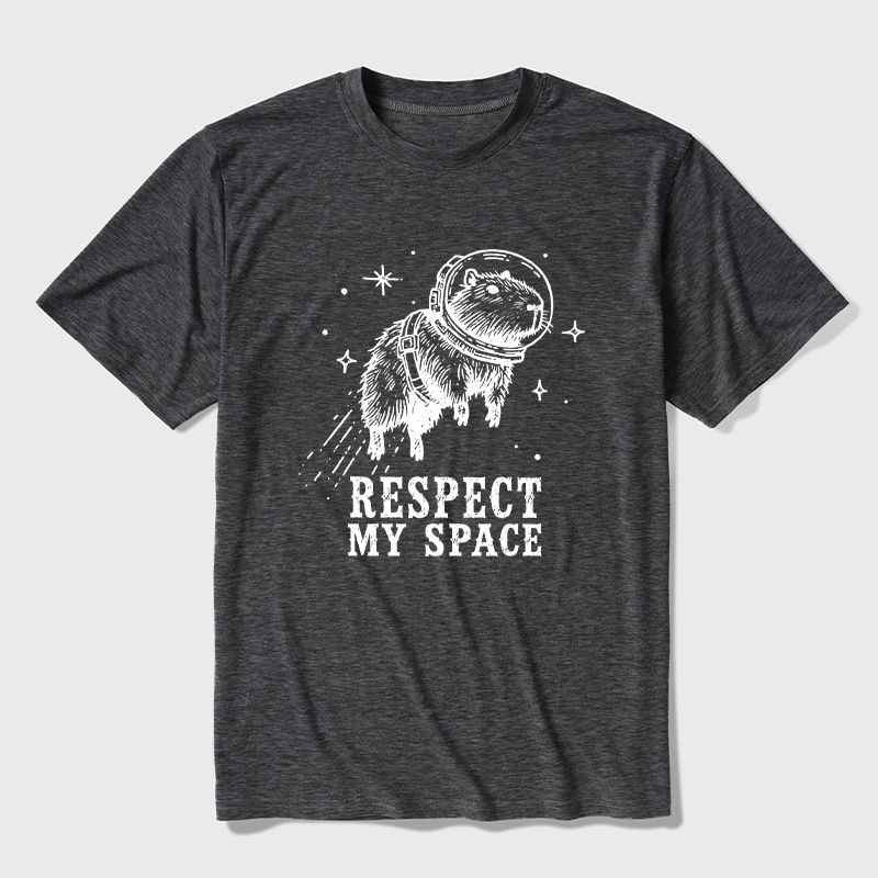 Respect My Space Ultra Soft Heather Tees