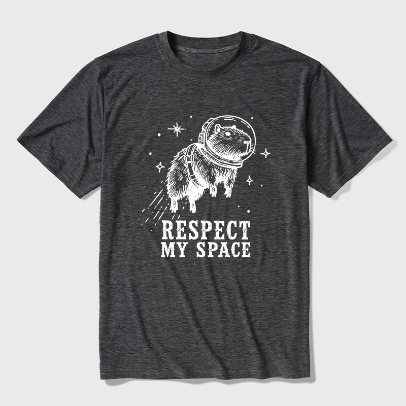Respect My Space Ultra Soft Heather Tees