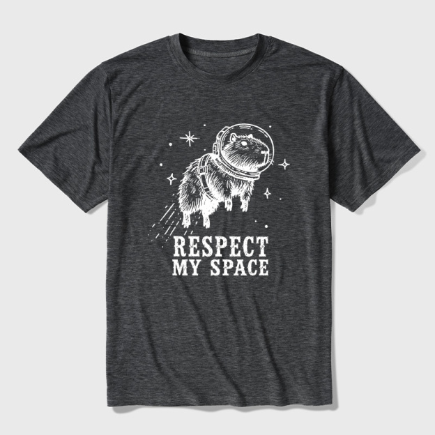 Respect My Space Ultra Soft Heather Tees