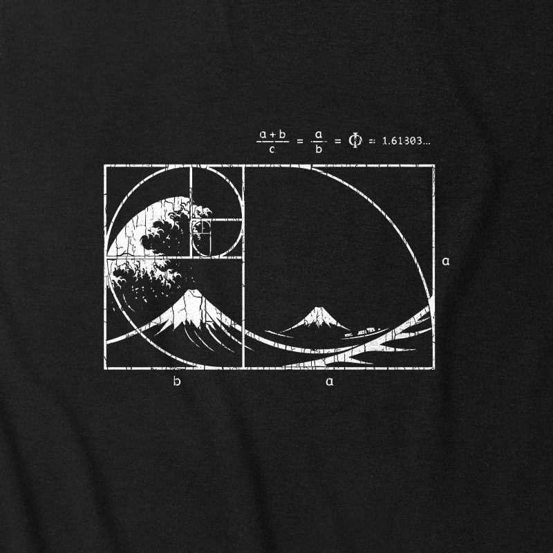 The Great Fibonacci Wave Ultra Soft Heather Tank
