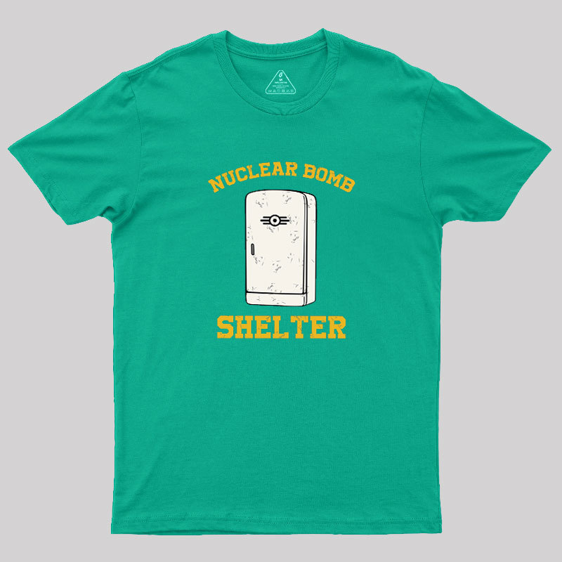 Nuclear Bomb Shelter Geek T-Shirt