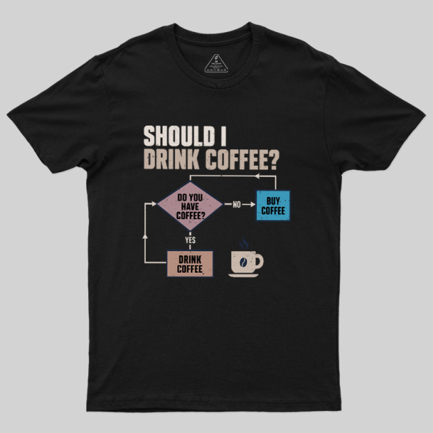 Should I Drink Coffee Geek T-Shirt