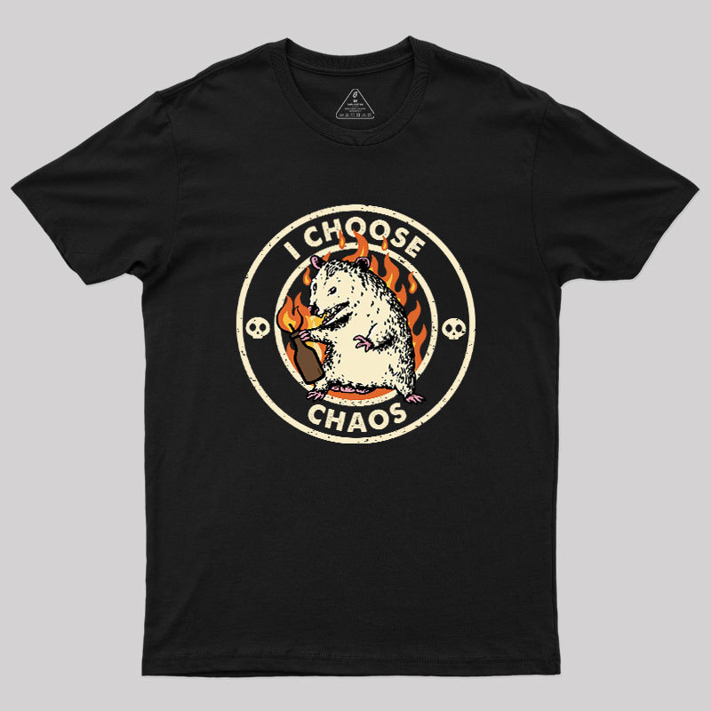 I Choose Chaos Geek T-Shirt