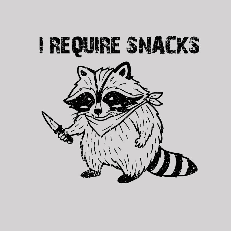 I-Require-Snacks Geek T-Shirt