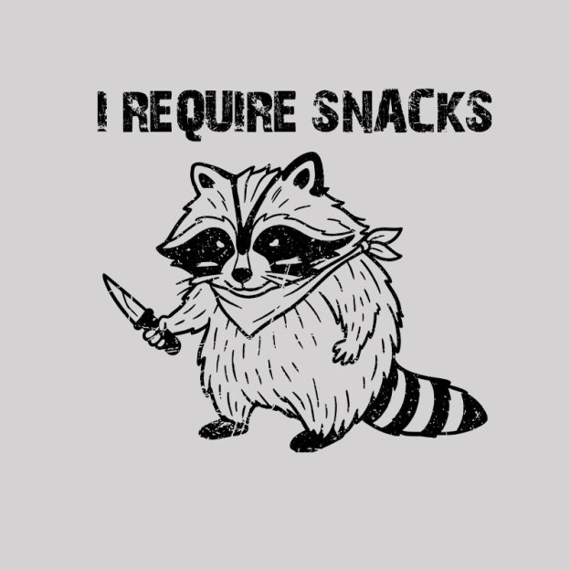 I-Require-Snacks Geek T-Shirt