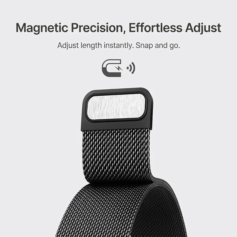 Retro Space Fight Shadow Spaceship Geek Milanese Loop Watchband