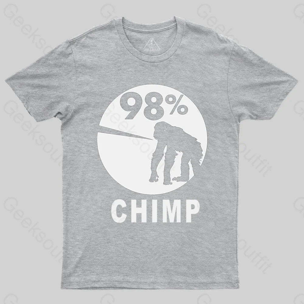 98 Percent Chimp T-shirt - Geeksoutfit