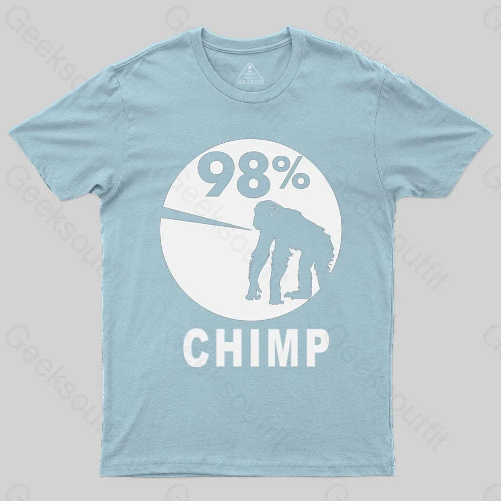98 Percent Chimp T-shirt - Geeksoutfit