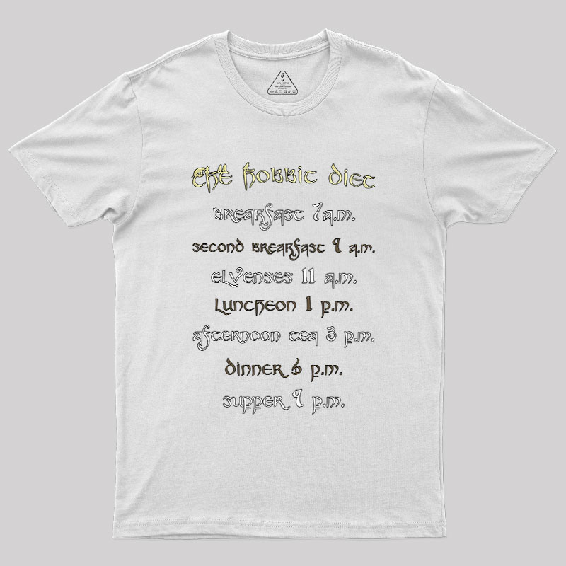 The Hobbit Diet Geek T-Shirt