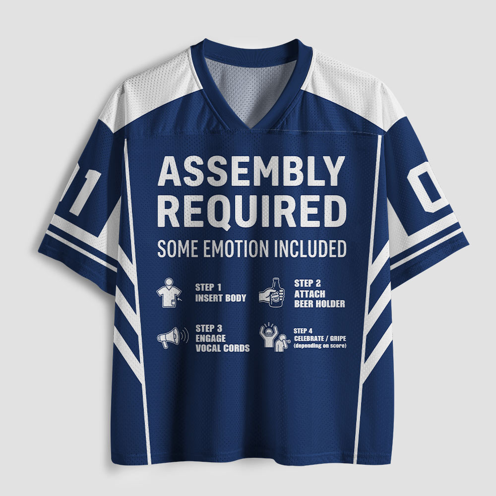 Assembly Required Geek Mesh Jersey