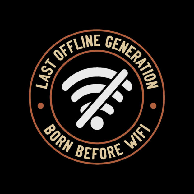 Last Offline Generation Geek T-Shirt