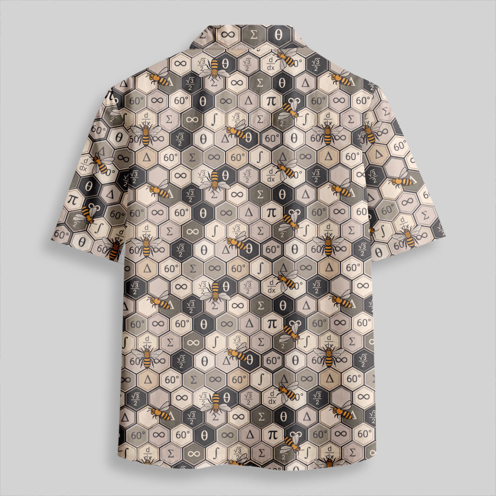 The Mathematical Honeycomb Button Up Pocket Shirt