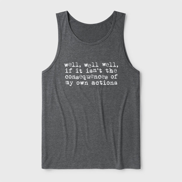 Consequences Ultra Soft Heather Tank