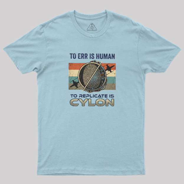Human VS Cylon Geek T-Shirt