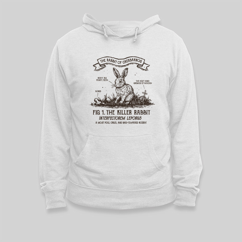 The Rabbit of Caerbannog Geek Hoodie