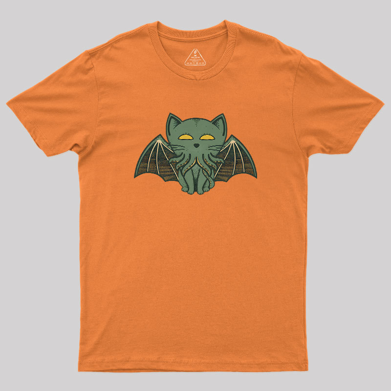 Cathulhu Cat Geek T-Shirt