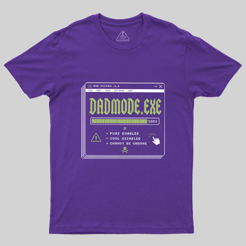 Dadmode Exe Geek T-Shirt