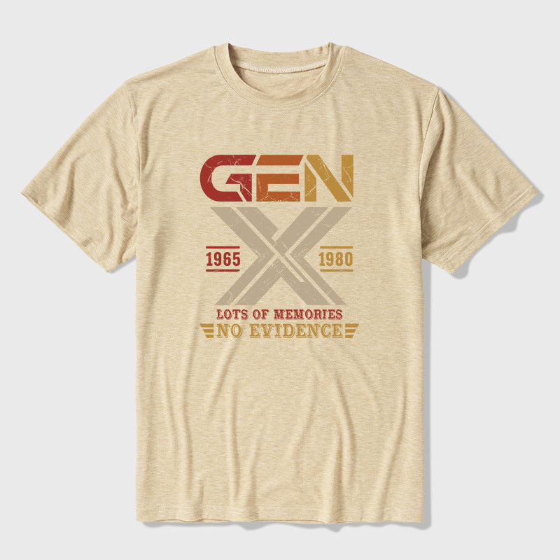 Genx Lots of Memories Ultra Soft Heather Tee