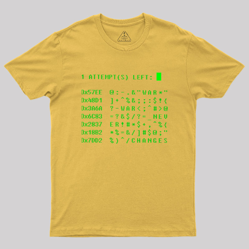 War Never Changes Geek T-Shirt
