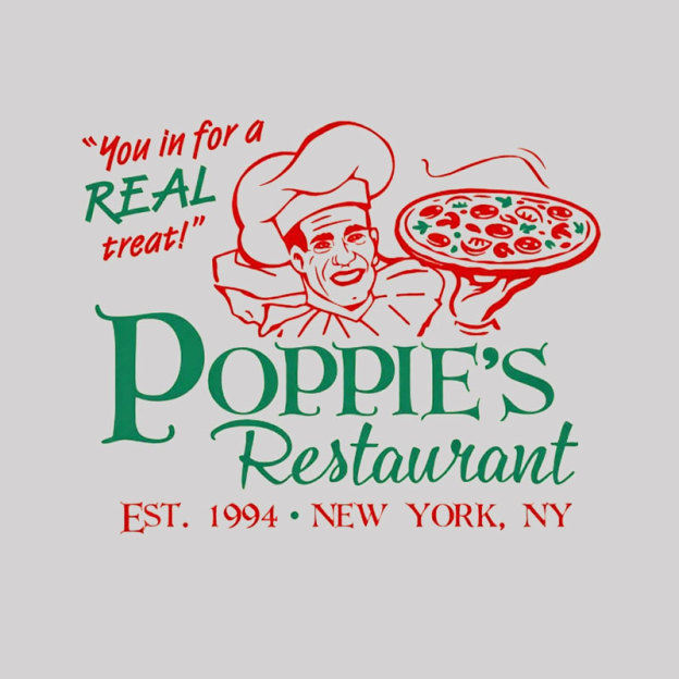 Poppie's Restaurant Geek T-Shirt