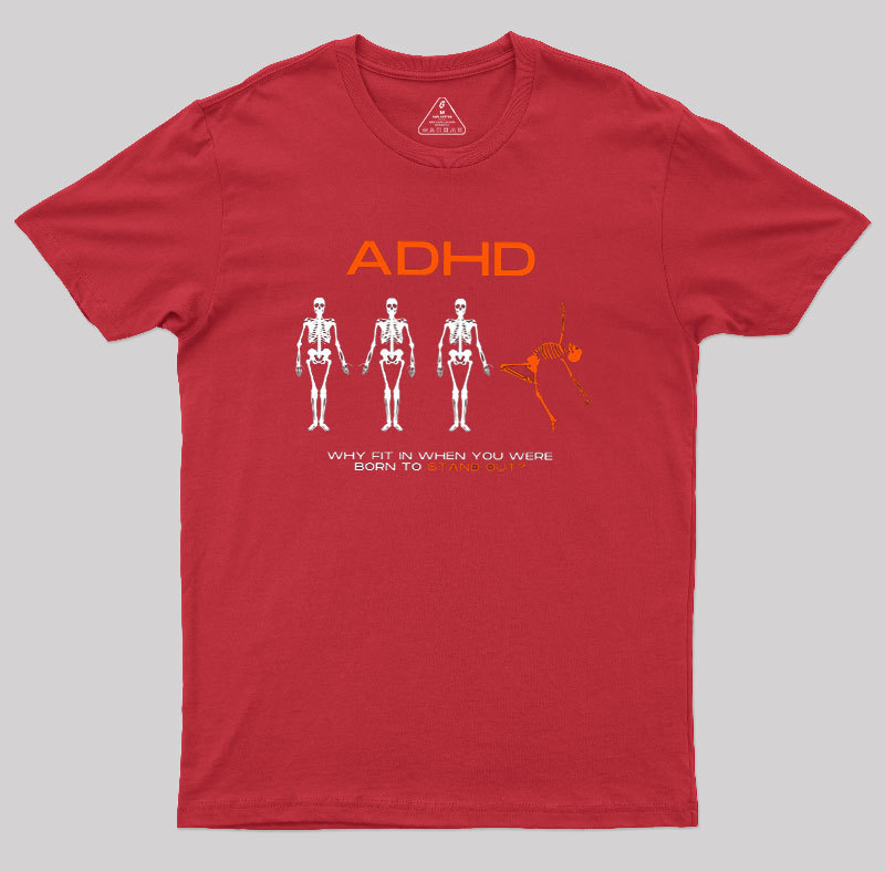ADHD AWARENESS Geek T-Shirt