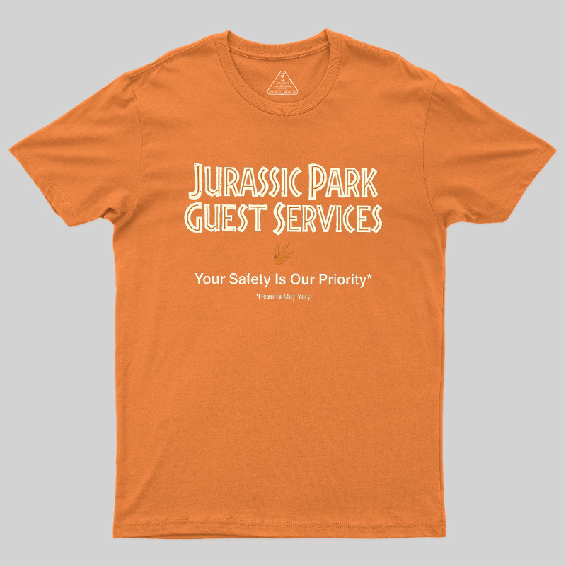 Ancient Reptile Park Guest Service Geek T-Shirt