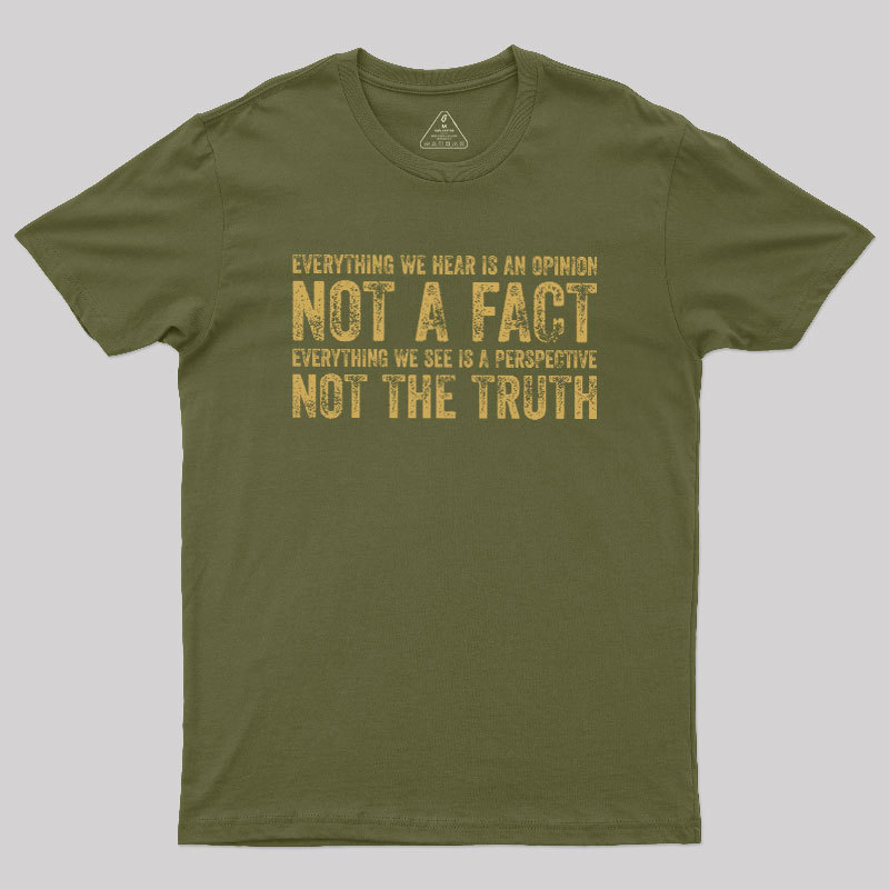 Perspective and Truth Geek T-Shirt