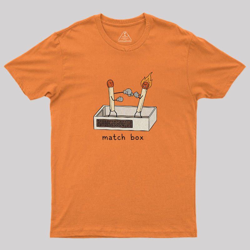 Funny Matchbox Geek T-Shirt